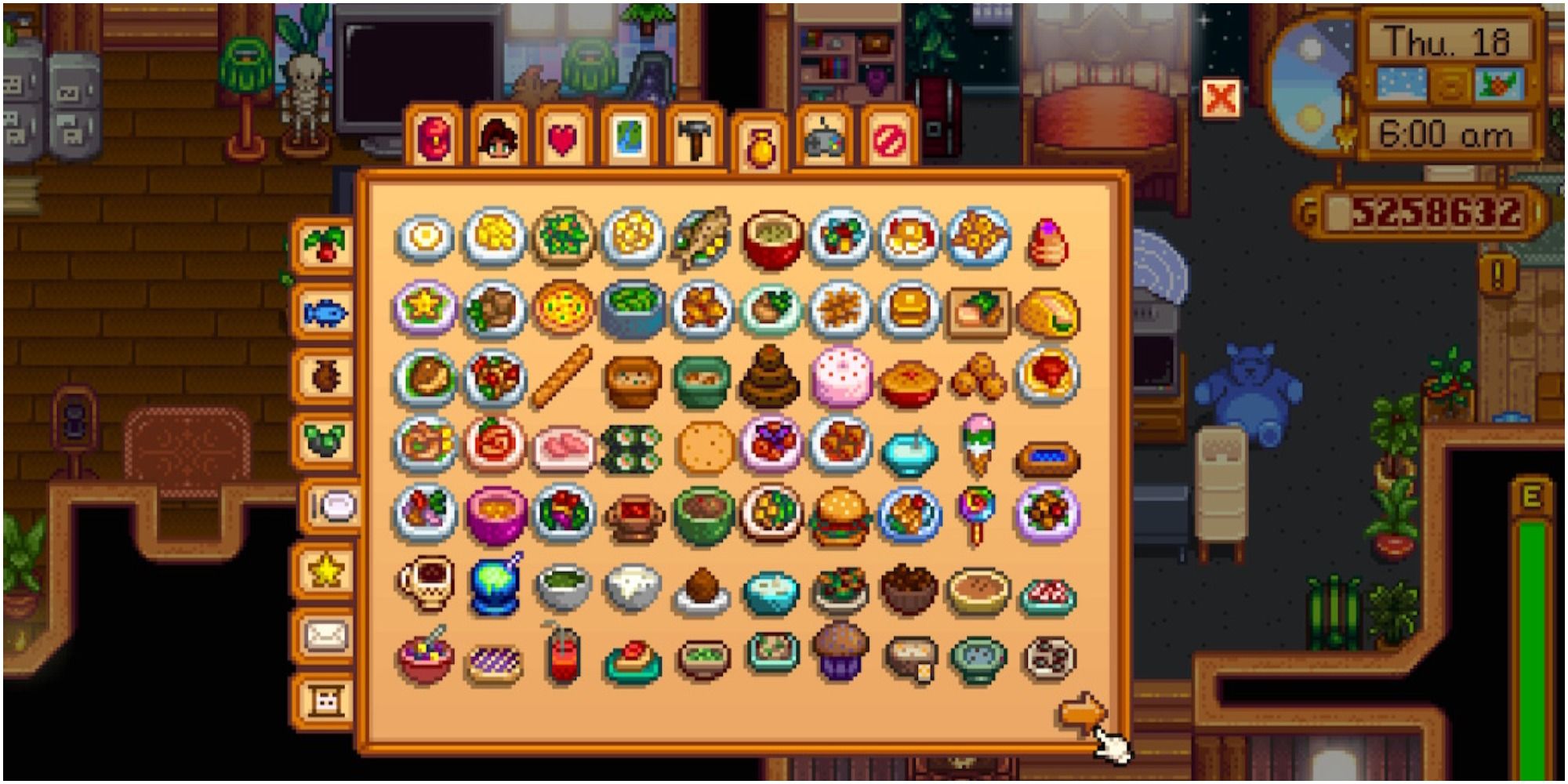 Recetas de Stardew Valley