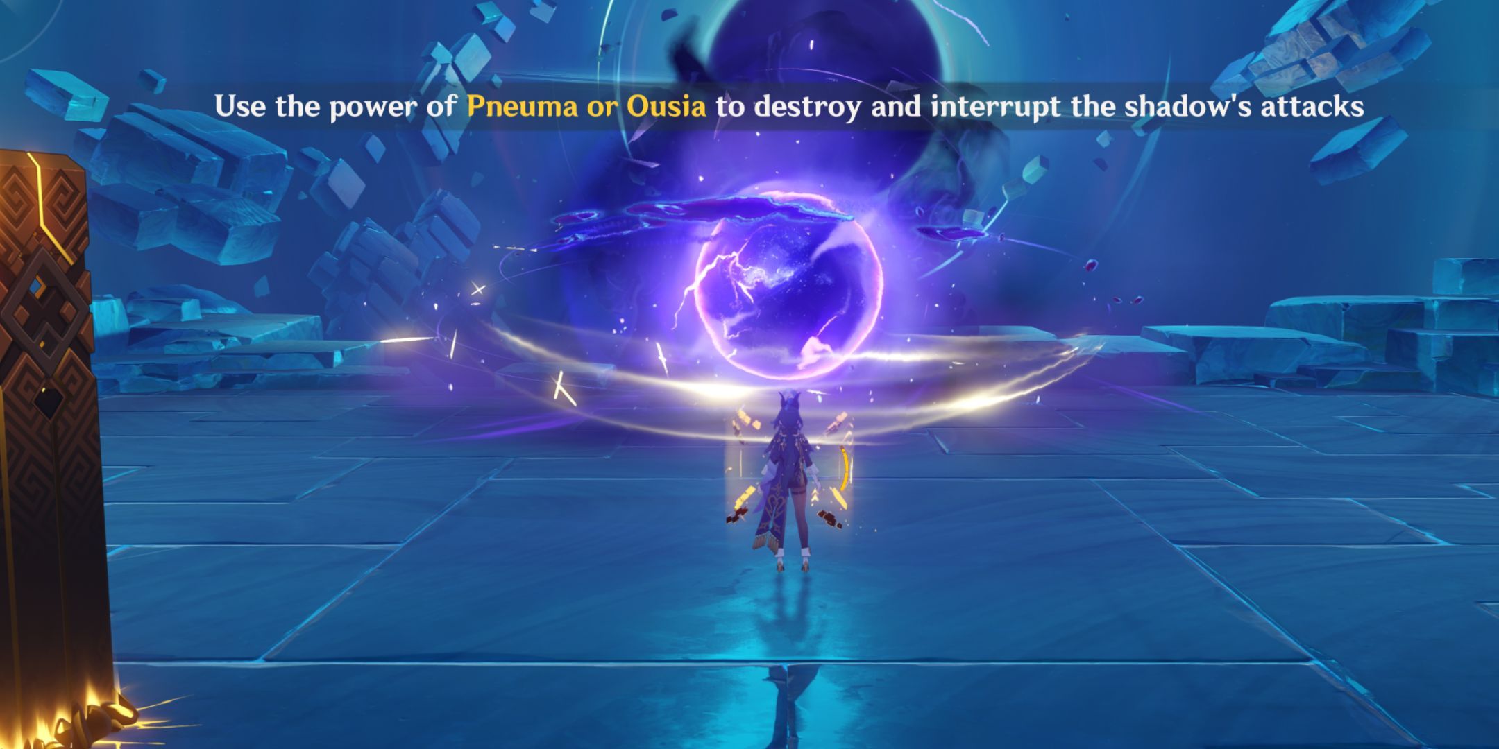 Genshin Impact Ataque especial de Pneuma Ousia desde Narval