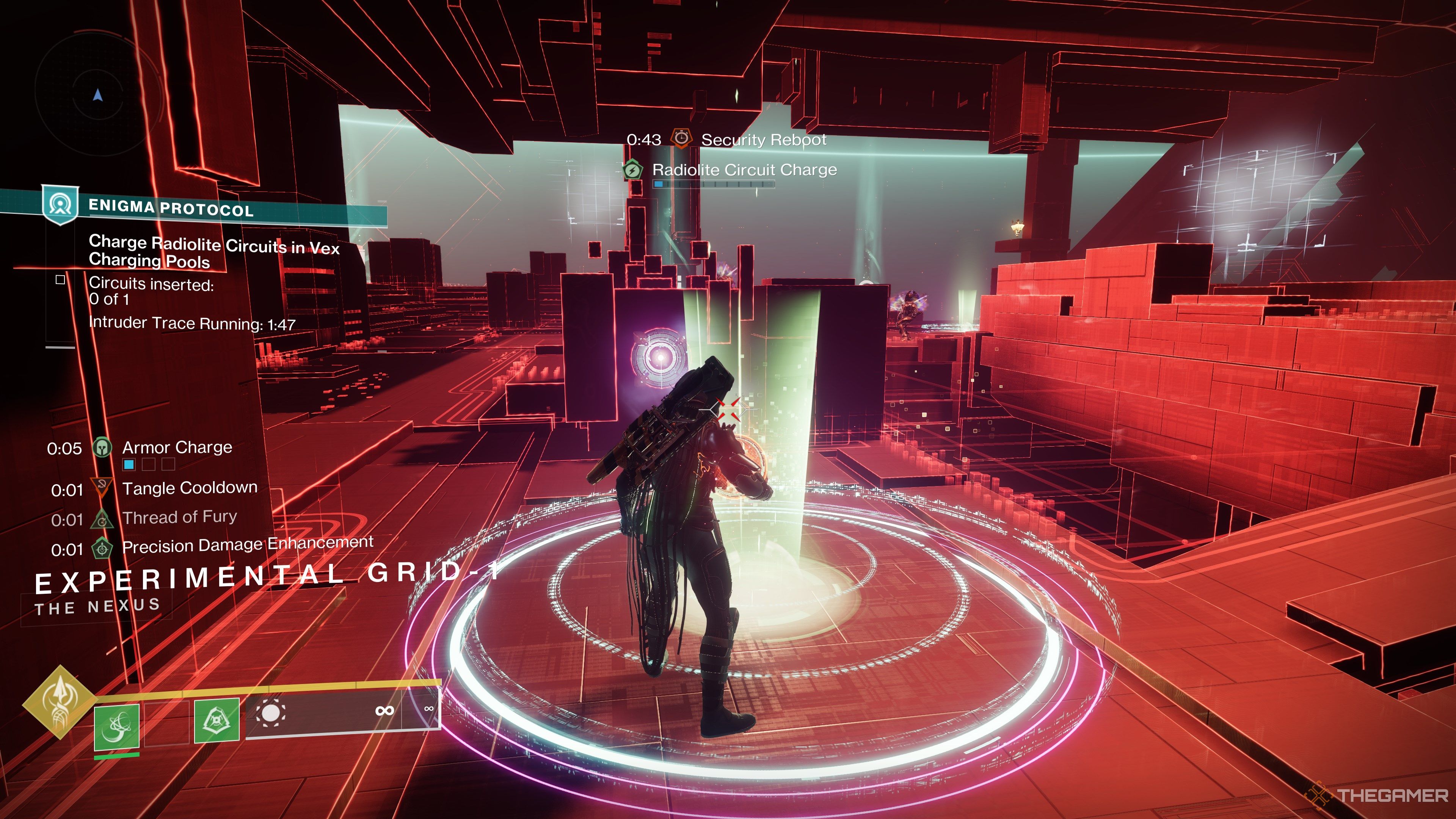 Orbe del protocolo Enigma de Destiny 2