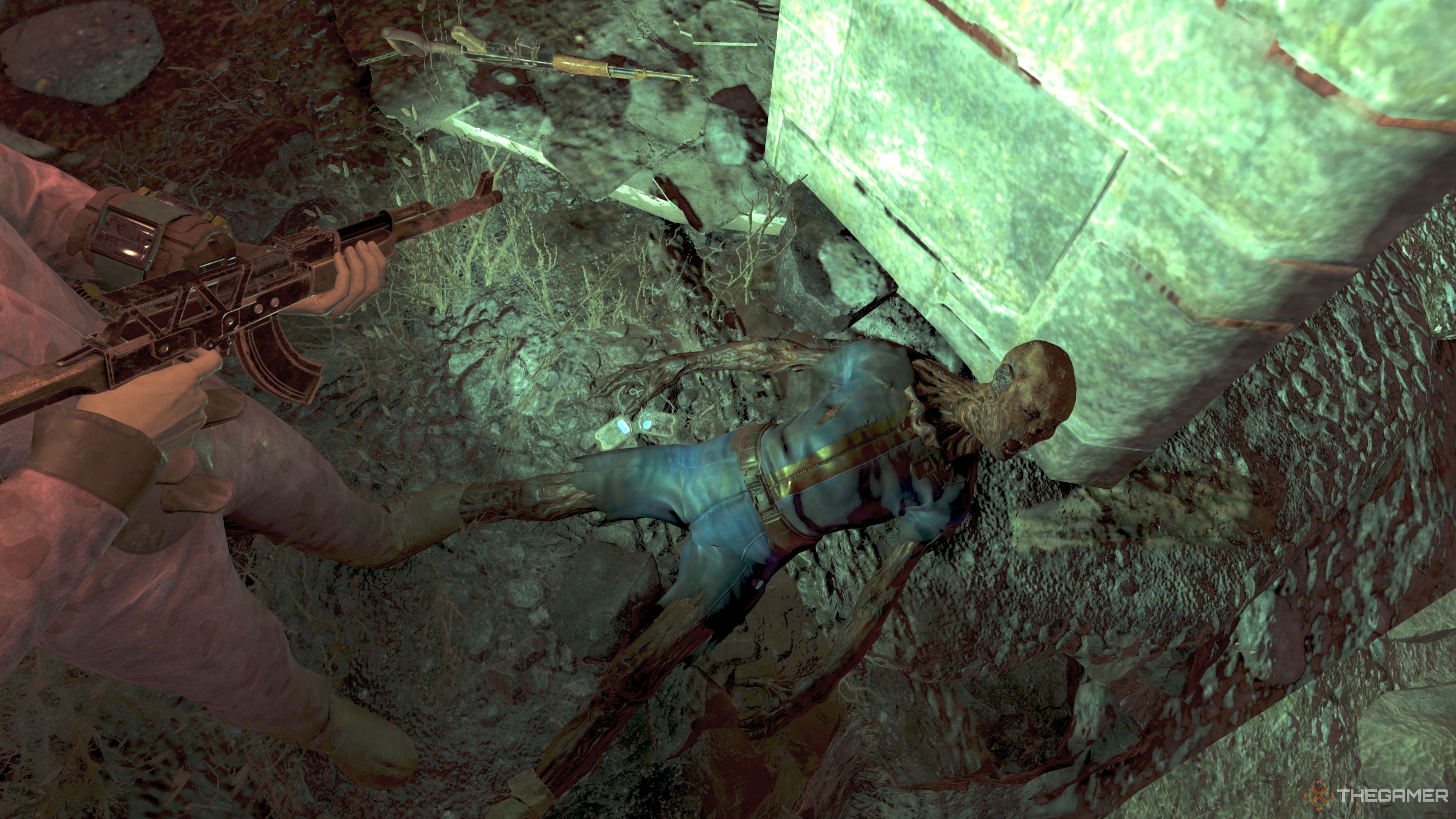 Holotags de Rebecca en Fallout 76.