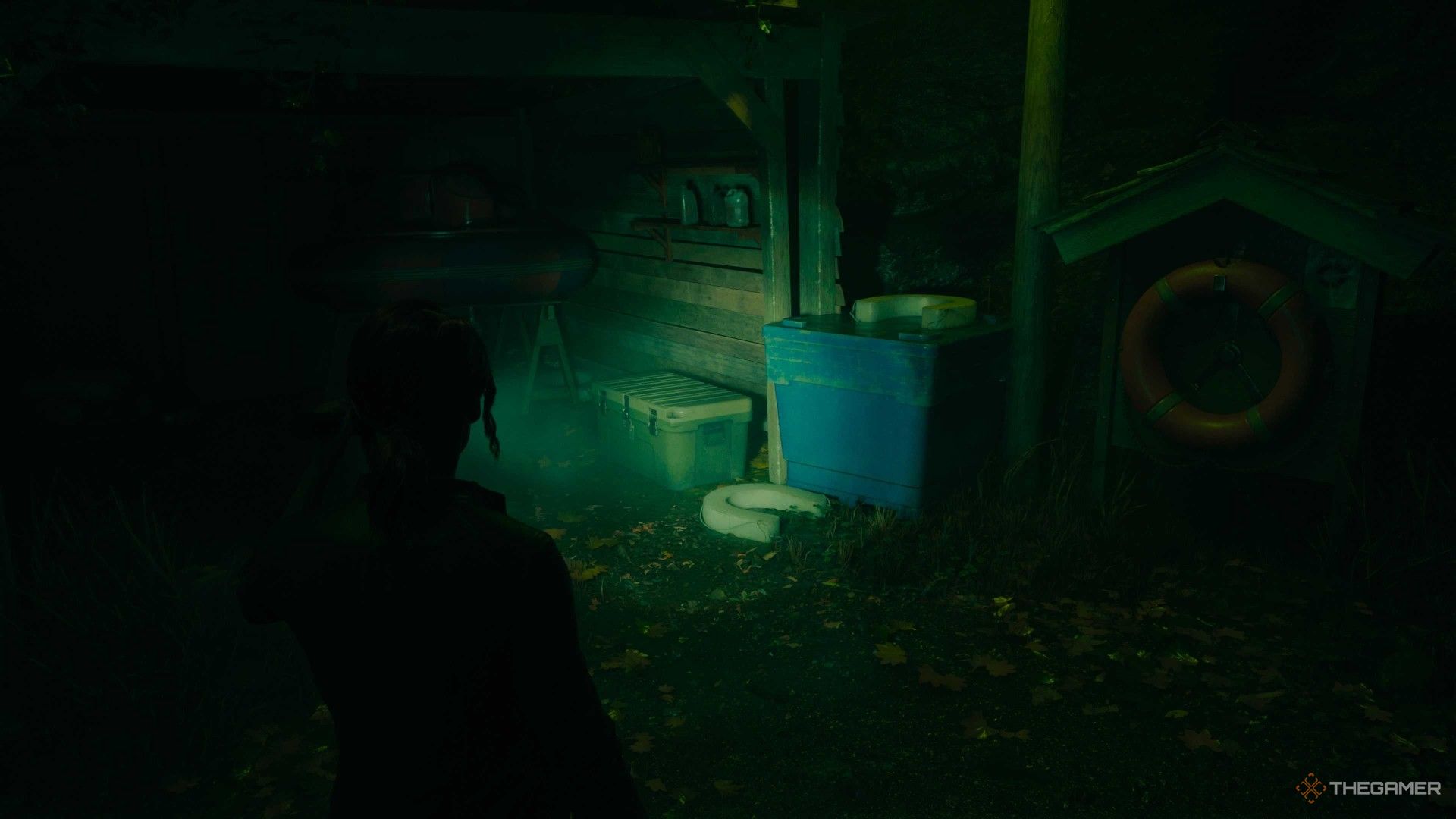 El alijo del río en Alan Wake 2 Night Springs North Star
