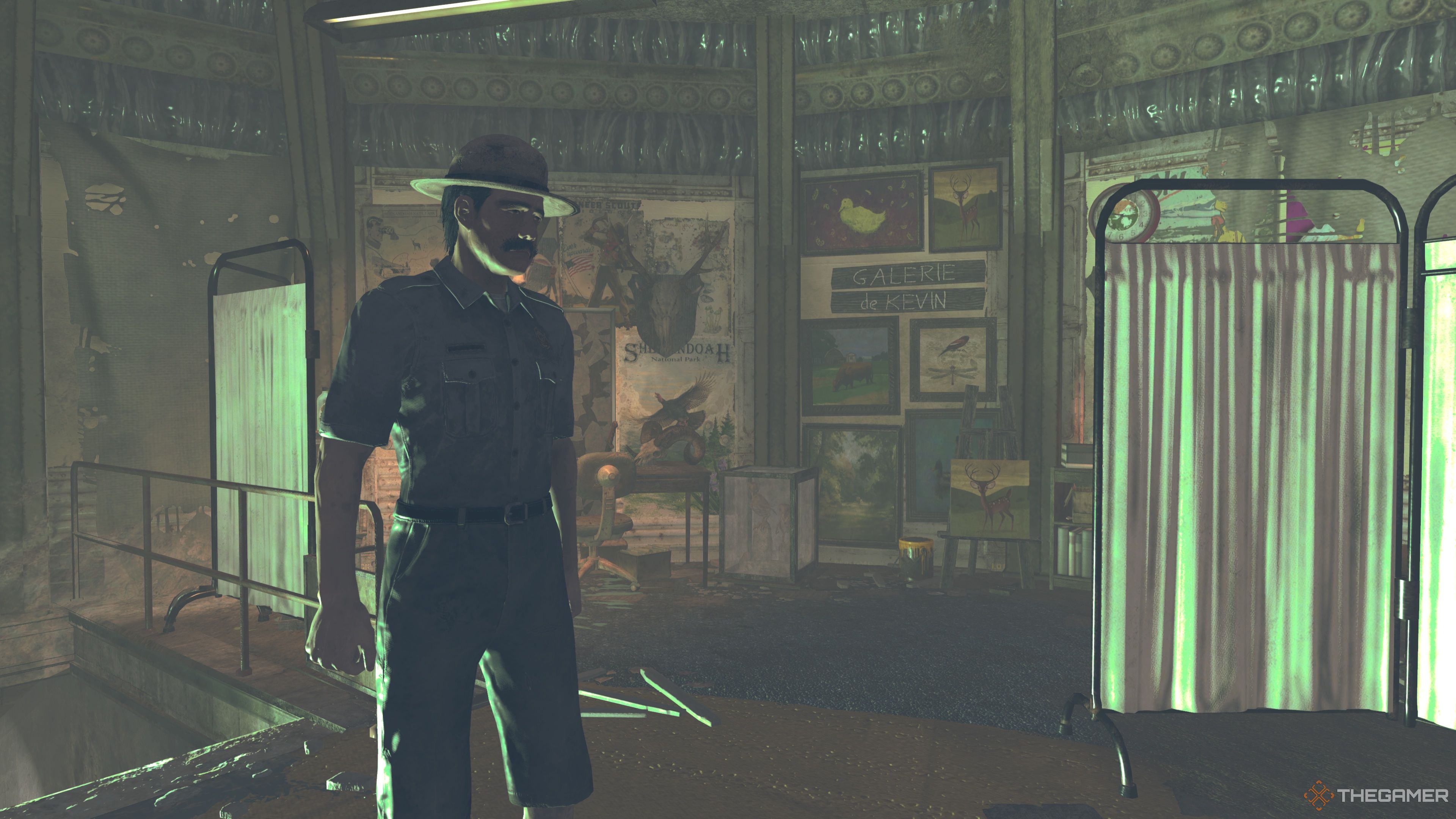 Kevin Harris está en su búnker en Fallout 76.