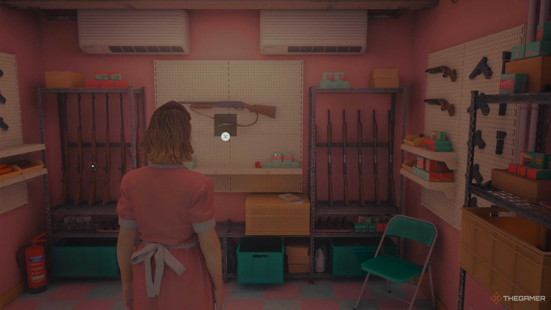 La sala de armas de Alan Wake 2 Night Springs Number One Fan