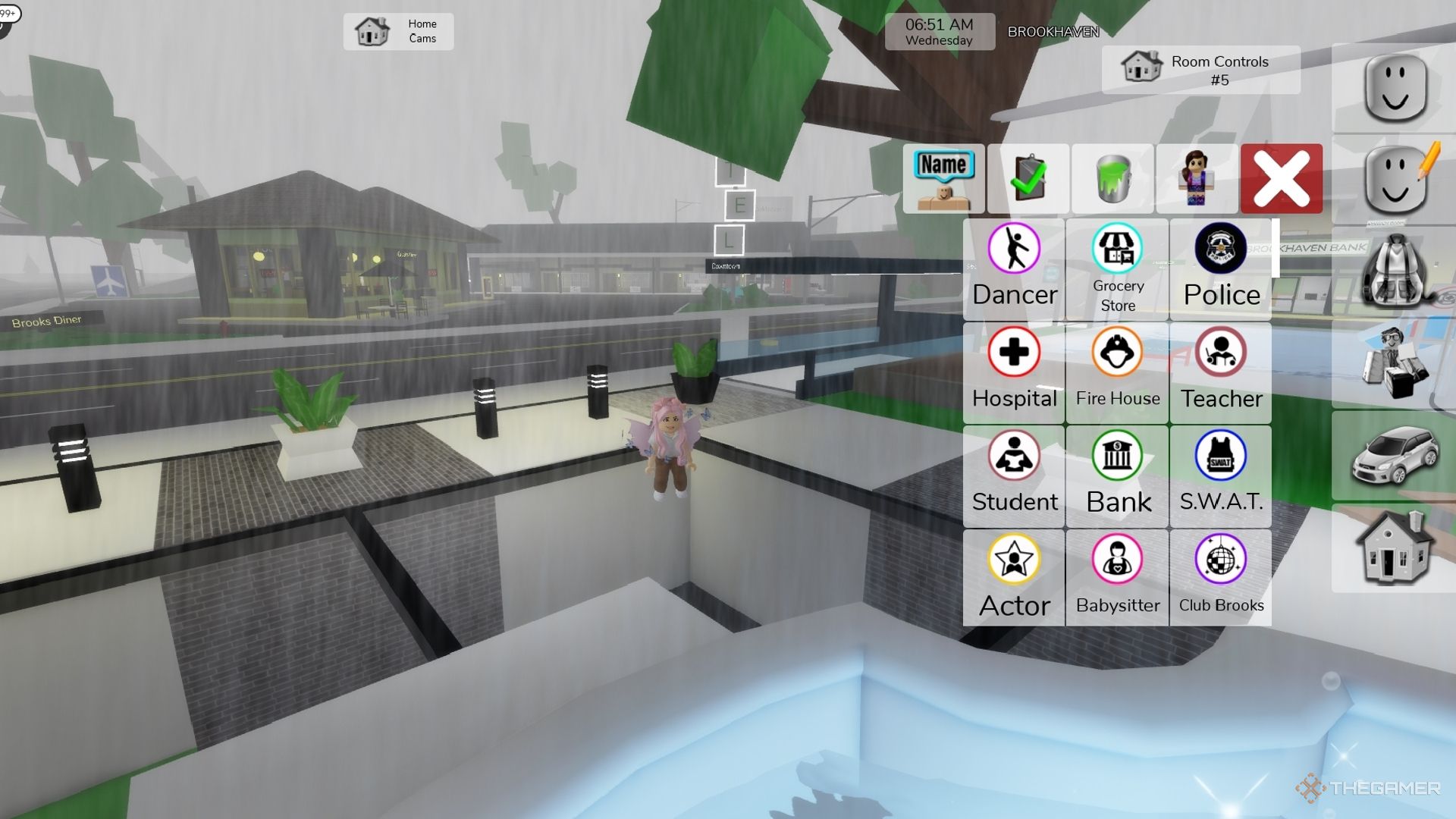 opciones de trabajo en roblox brookhaven