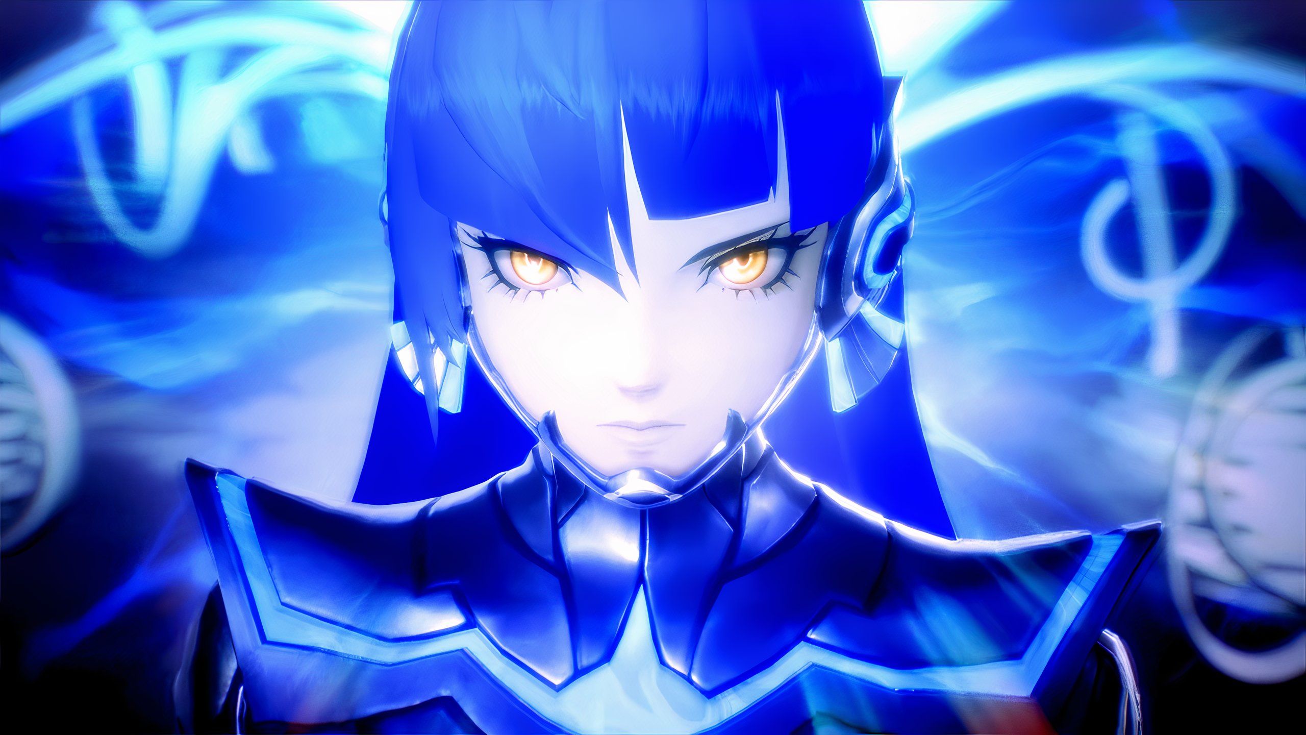 Shin Megami Tensei 5: Vengeance captura de pantalla del Nahobino de cerca
