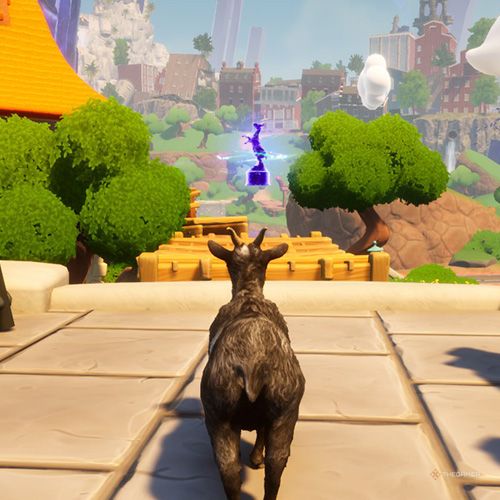 Ubicación de la quinta baratija de Goofville en Goat Simulator 3 Multiverse of Nonsense.