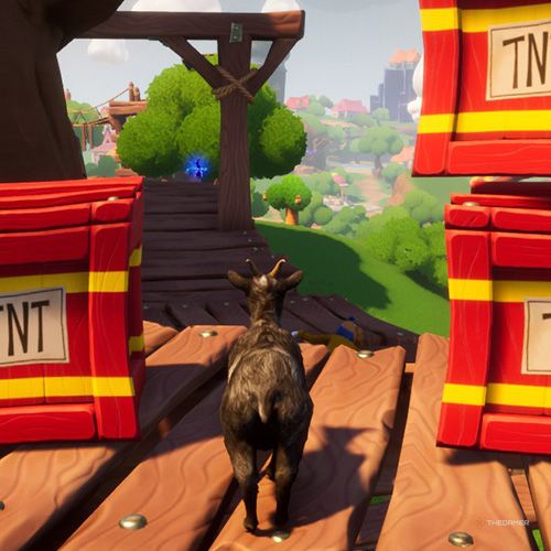 Ubicación de la decimosexta baratija de Goofville en Goat Simulator 3 Multiverse of Nonsense.