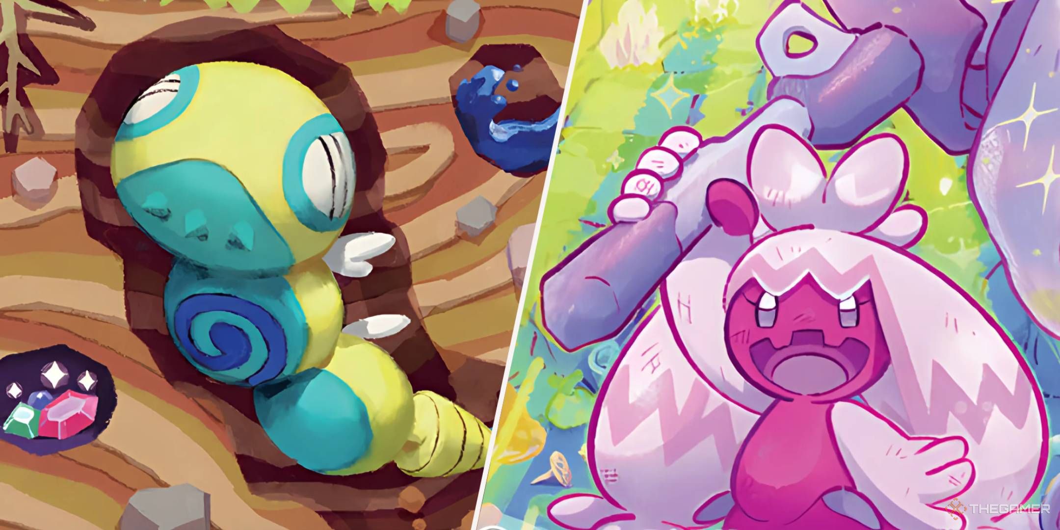Tinkaton y Dudunsparce