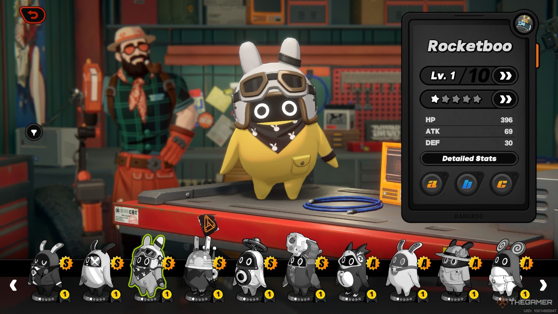 Estadísticas de Rocketboo de la Zona Cero sin Zen