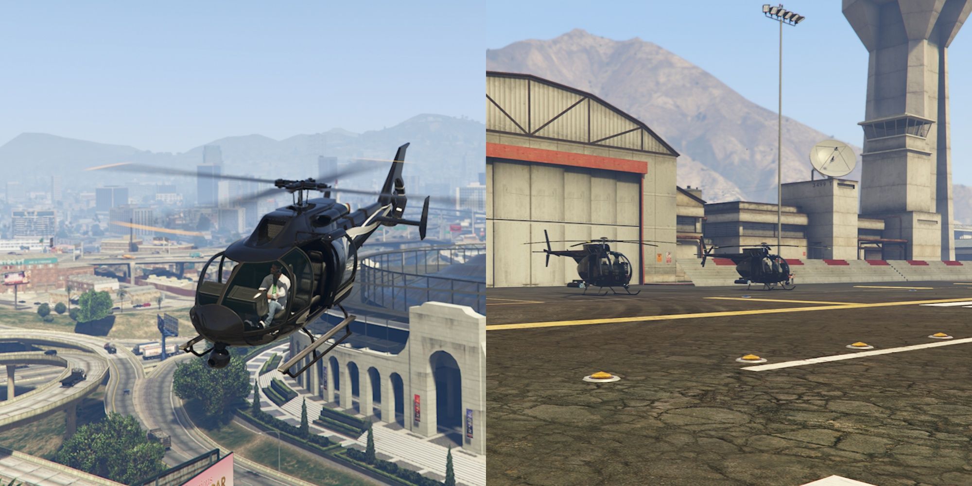 Ubicaciones de helicópteros de Grand Theft Auto 5 Imagen dividida destacada