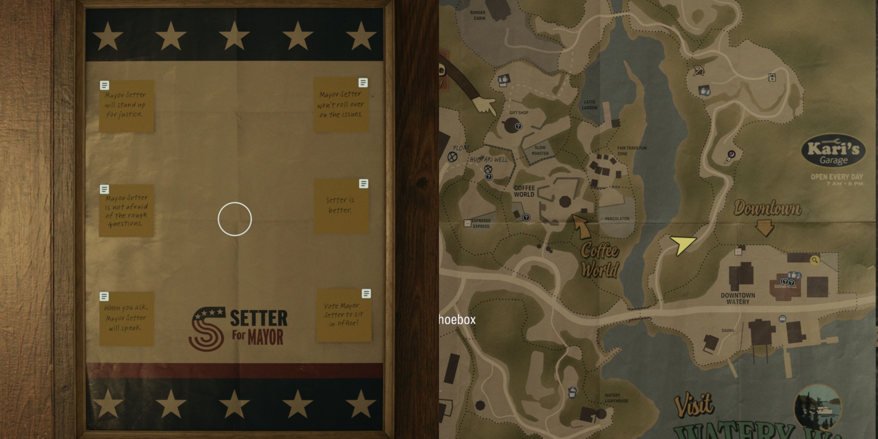 Alan Wake 2 - Cómo utilizar la imagen característica de la guía de amuleto Mayor Setter