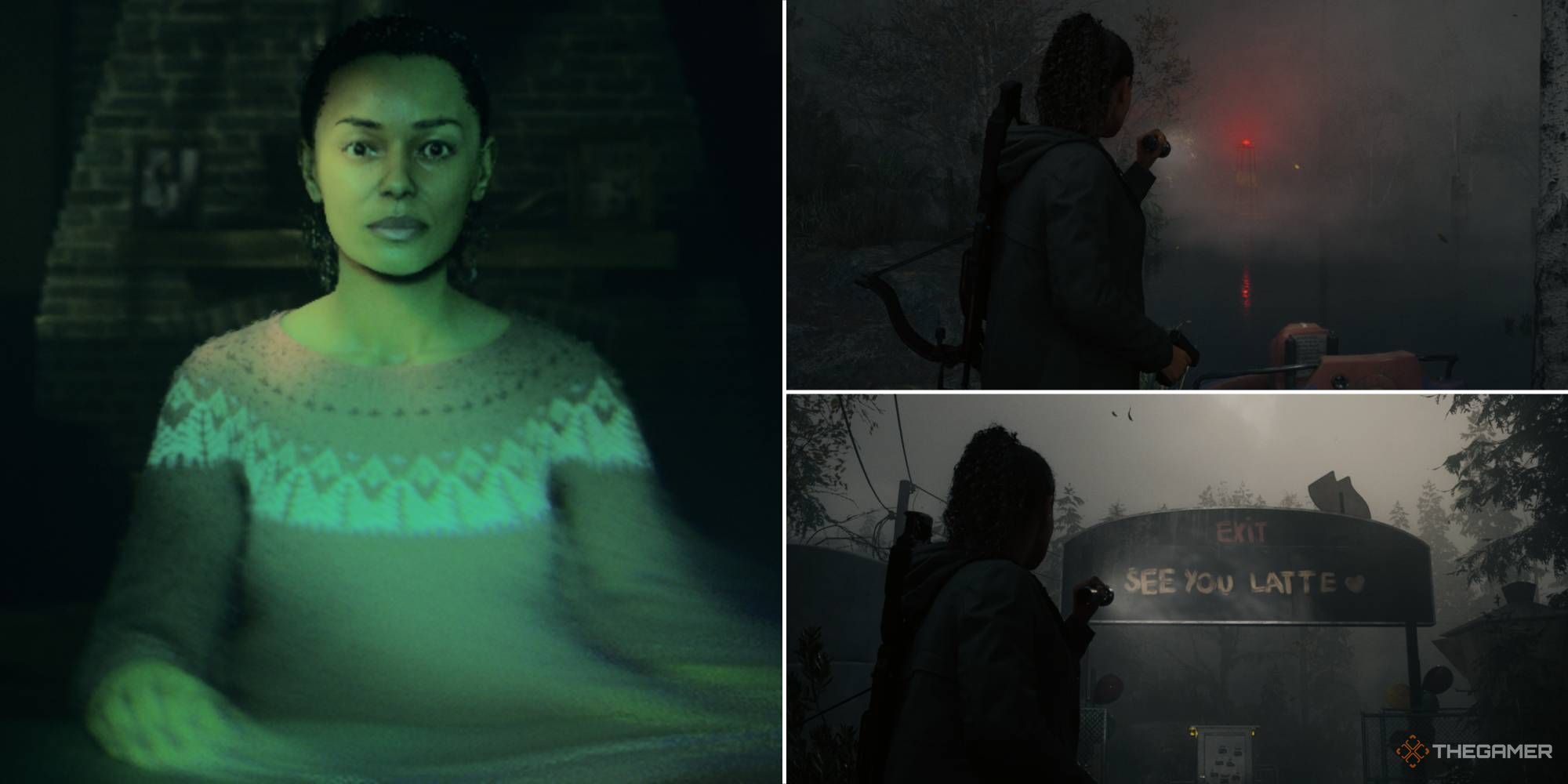 Saga Anderson explora Coffee World y usa sus poderes de deducción en Mind Place en Alan Wake 2