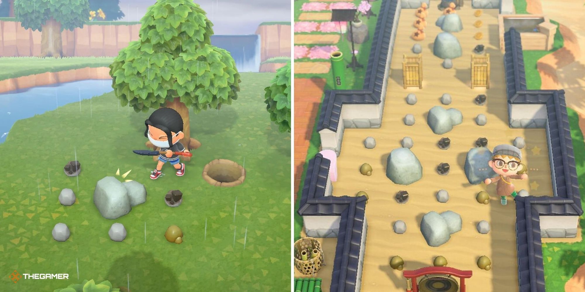 Animal Crossing: New Horizons - Cómo conseguir pepitas de hierro