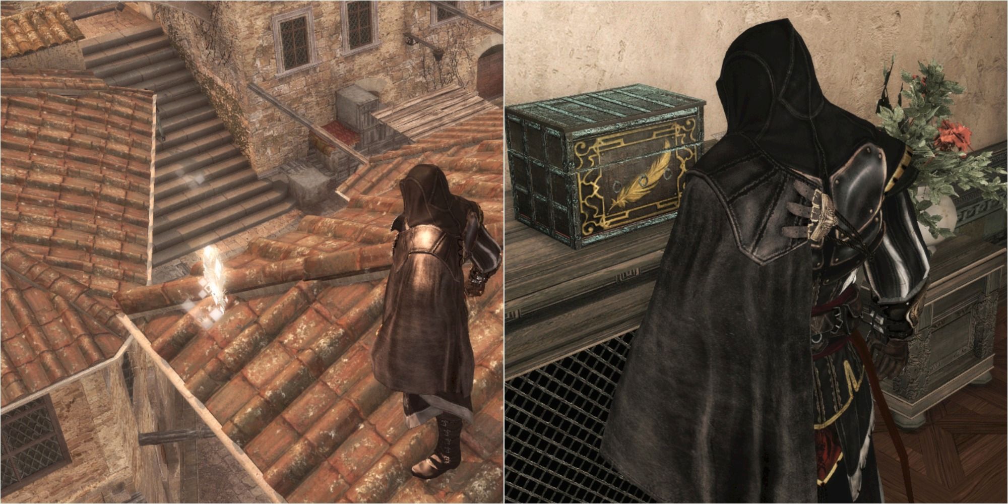 Assassin's Creed 2 Feathers Featured Split Image