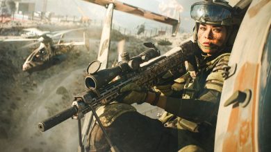 Camila Blasco holding a gun in Battlefield 2042.