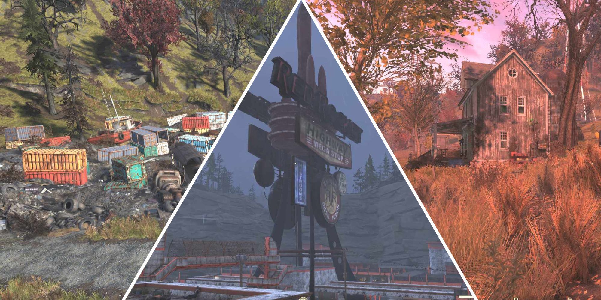 Gorges Junkyard, Red Rocket Mega Stop y Billings Homestead