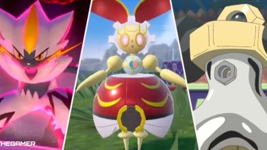 Pokemon - Melmetal, Shiny Zeraora, and Original Colour Magearna