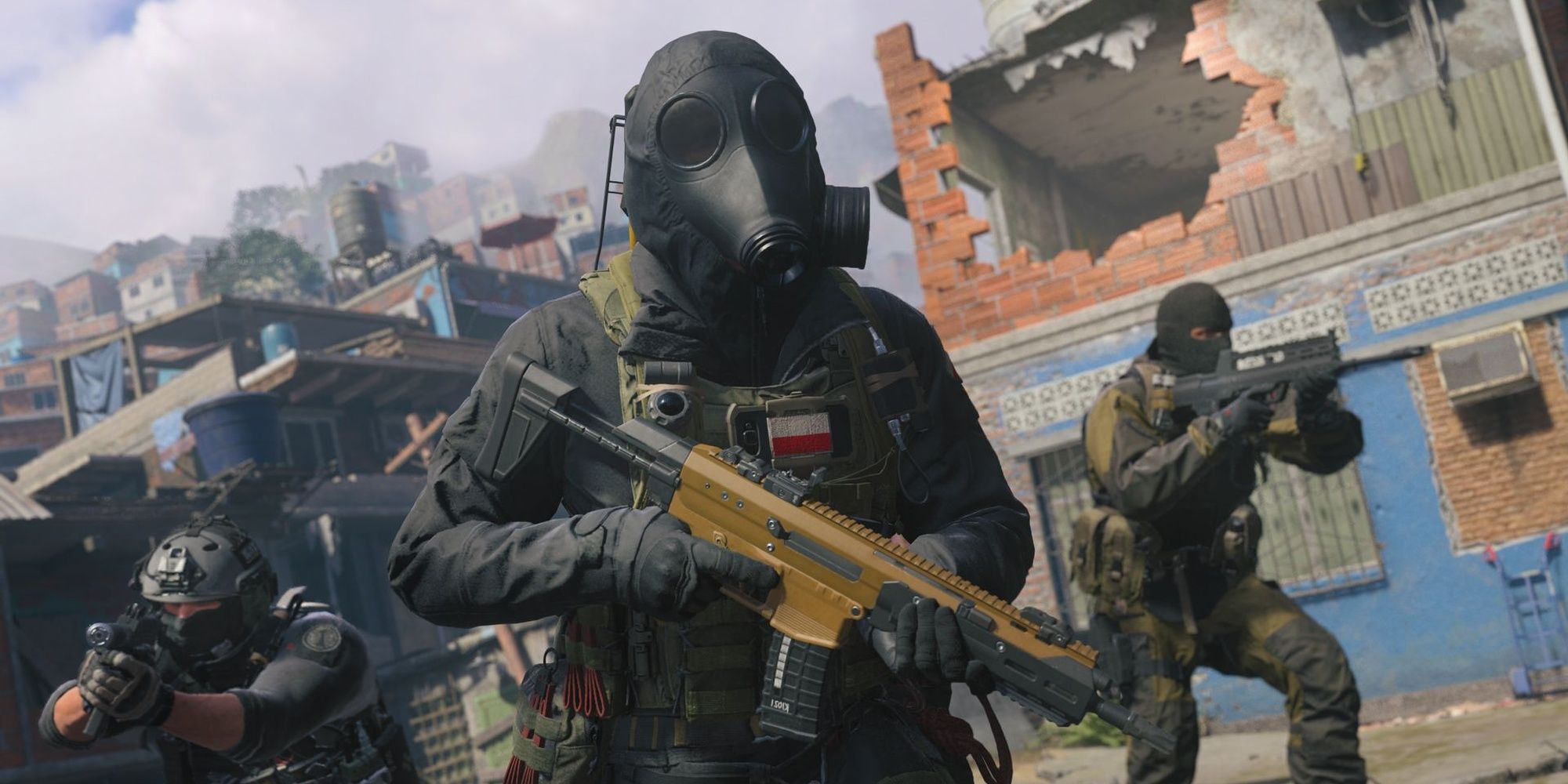 Soldados de Modern Warfare 3 en la favela