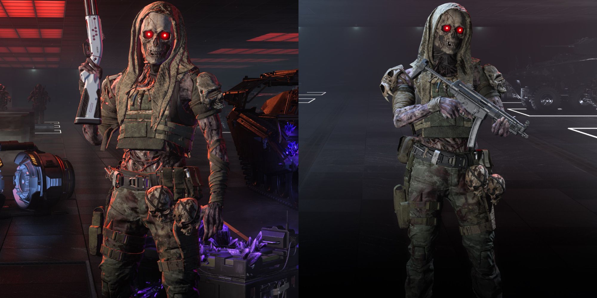 Diseño de coleccionista de huesos de Modern Warfare 3
