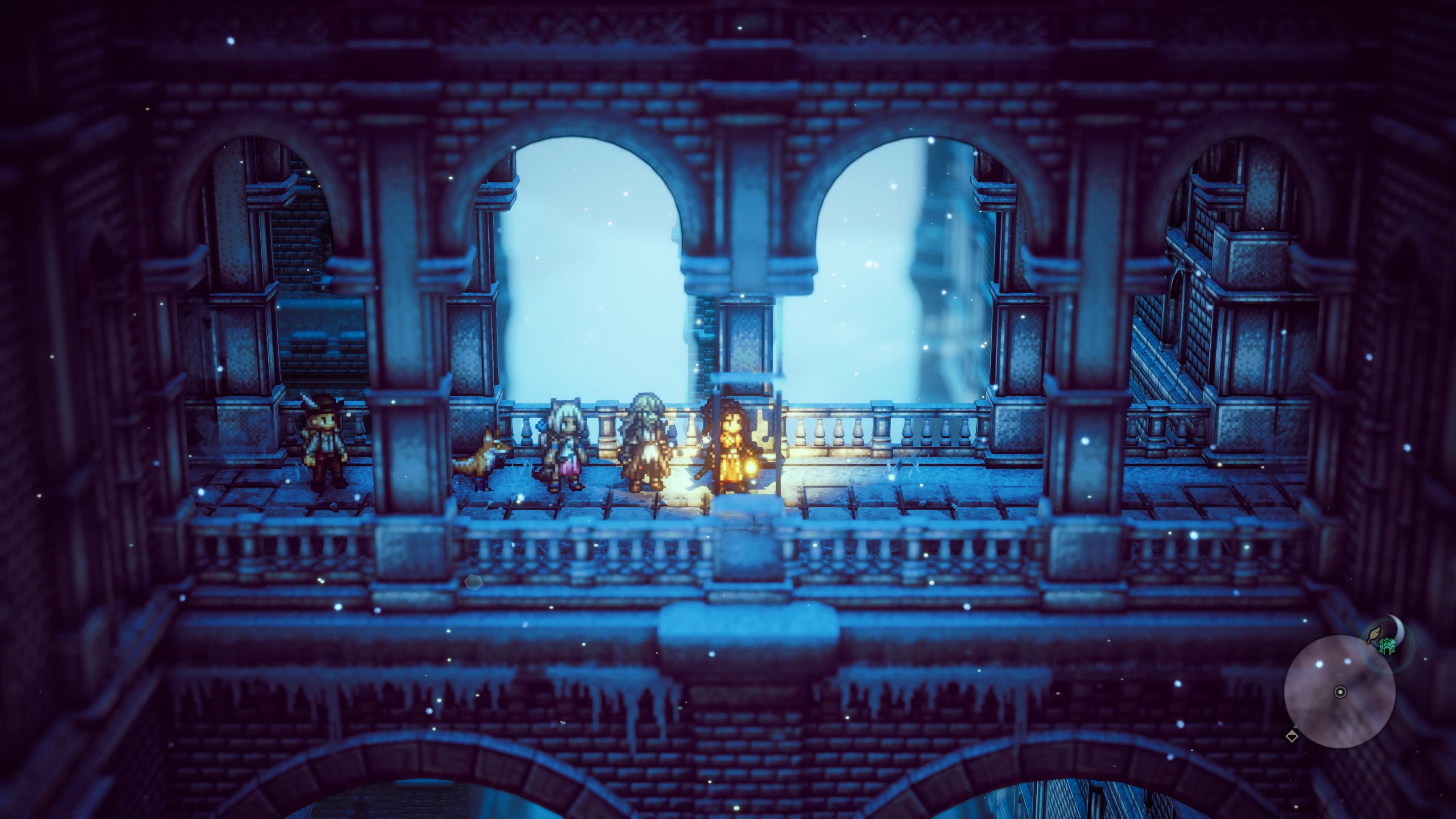 Hikari Octopath Traveler 2 Castillo Rai Mei