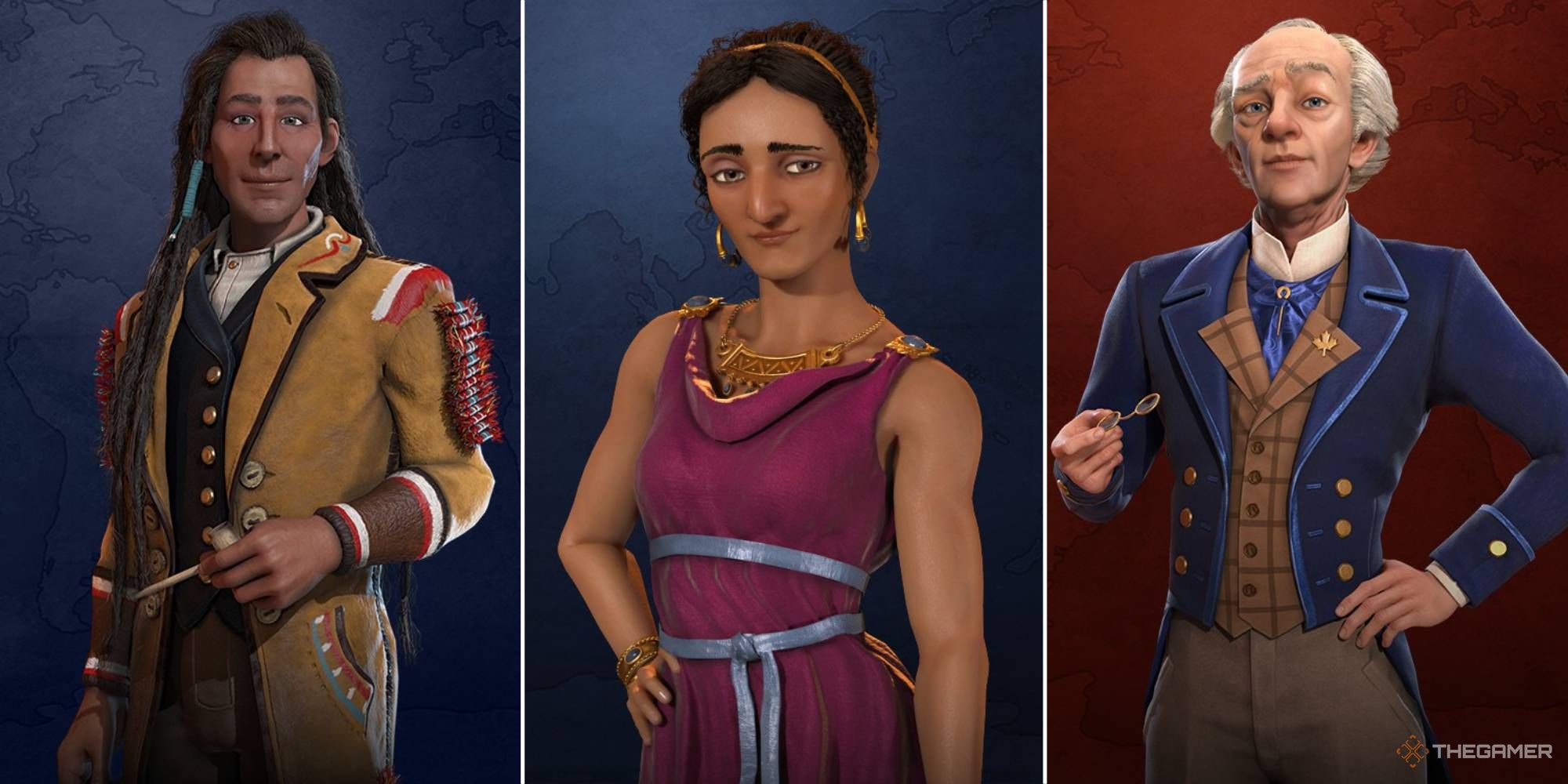 Poundmaker, Dido y Wilfrid Laurier en Civilization 6