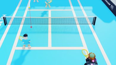 Ao Adventure Four Player Doubles Match On Court