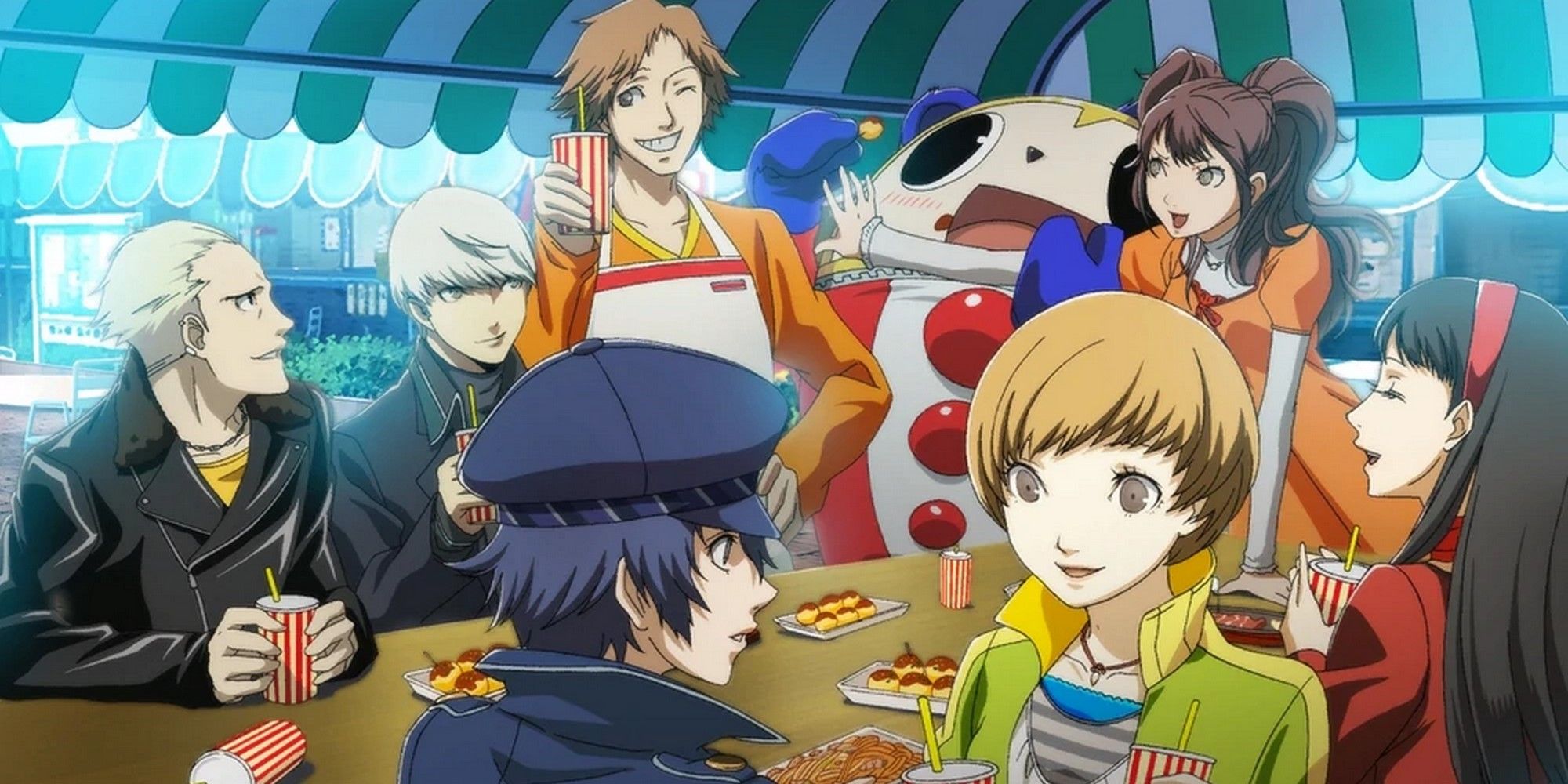 persona 4 arena buscadores de la verdad foto de grupo