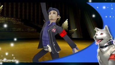 junpei posing after a victory in the tziah block of tartarus in persona 3 portable with our p3p koromaru frame