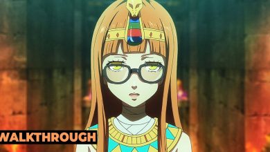 feature futaba sakura dressed up in her palace tomb pyramid guide