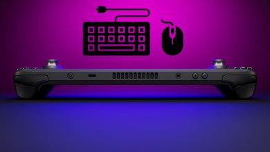 Steam Deck keyboard and mouse