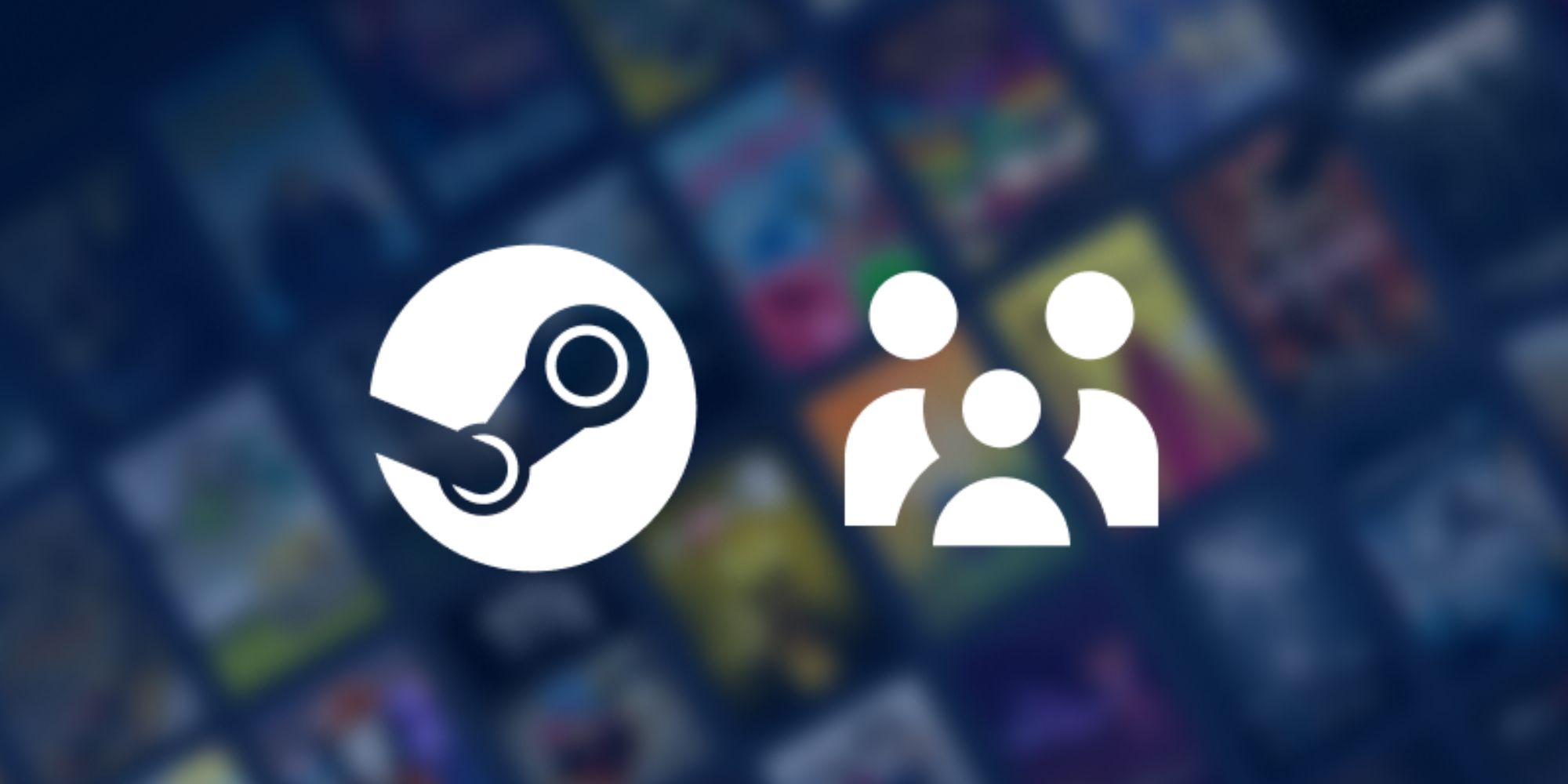 Una imagen de la nueva función Steam Family, que te permite compartir juegos con tus familiares y amigos.