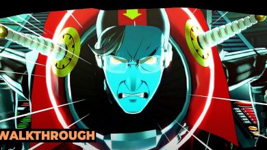feature kunikazu okumura in his shadow space suit boss fight walkthrough