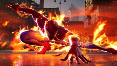 Spider-Man Using Infernal Spider in Marvel's Midnight Suns