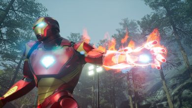 Iron Man Preparing Hellfire Beam