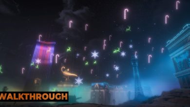 Horizon Forbidden West lights display in Dunehollow