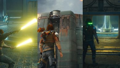 Cal fighting Anoth Estra, looking at the silo, and opening a door in the chamber
