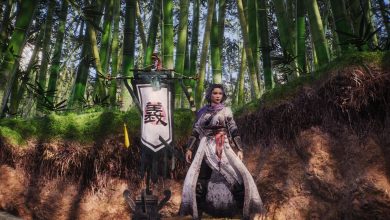 Wo Long: Fallen Dynasty - our character claims another marking flag in the bamboo forest