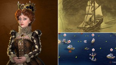 Elizabeth with English Sea Dogs in Civilization 6