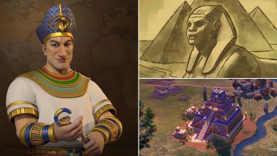 Ramses, the Sphinx, and Etemenanki in Civilization 6