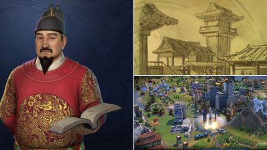 Sejong of Korea with a Seowon and a spaceport launch in Civilization 6