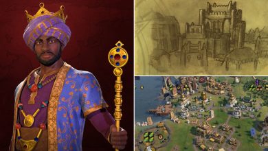 Sundiata Keita with his signature Suguba districts in Civilization 6