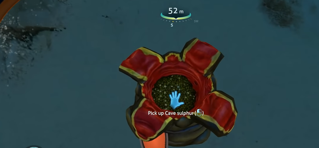 Cómo obtener azufre de cueva en Subnautica