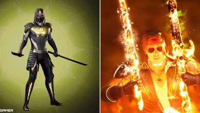 hunter wearing the midnight suns outfit and using the bladestorm legendary card