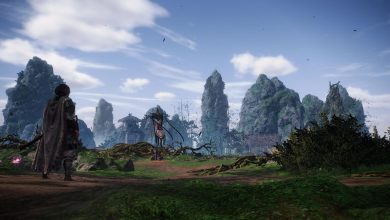 Wo Long: Fallen Dynasty - character stands at the top of the Hidden Village
