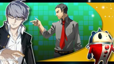 Persona 4 Golden - A collage of Yu, Ryotaro, and Teddie.