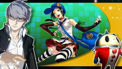 Persona 4 Golden. A collage of Yu, Marie, and Teddie.