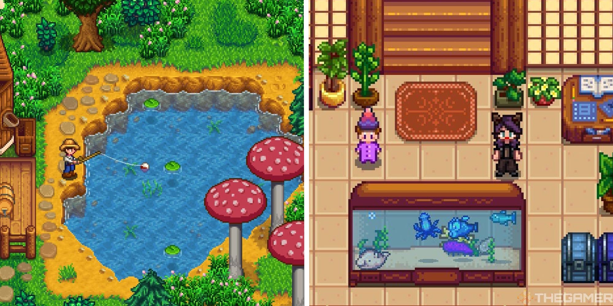 Cómo usar peceras en Stardew Valley Guías y Juegos