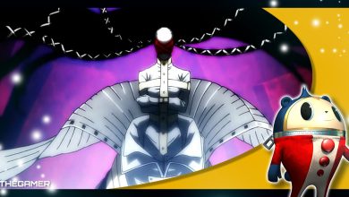 izanami as she appears in the anime cutscene before you take on the boss battle of persona 4 golden in our gold p4g teddie frame