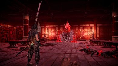 Wo Long: Fallen Dynast - Sun Jian, transformed into a demon tiger, stares at our character as the fight begins