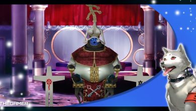 the hierophant full moon operation boss shadow from persona 3 portable in our koromaru p3p frame